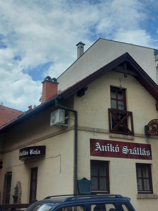 Anikó Szállás Baja Esterno foto
